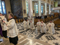 Wprowadzenie br. Rafała w posługę akolity